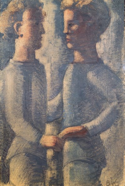 Dos amigos, 1936 de Oskar Schlemmer